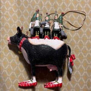 Patience Brewster miniature 8 Maids Milking Oranament.